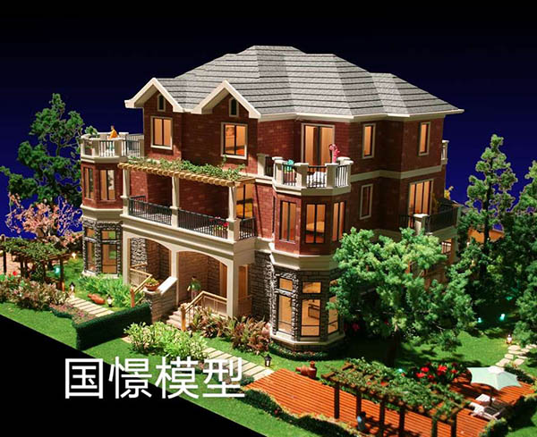 峨眉山市建筑模型